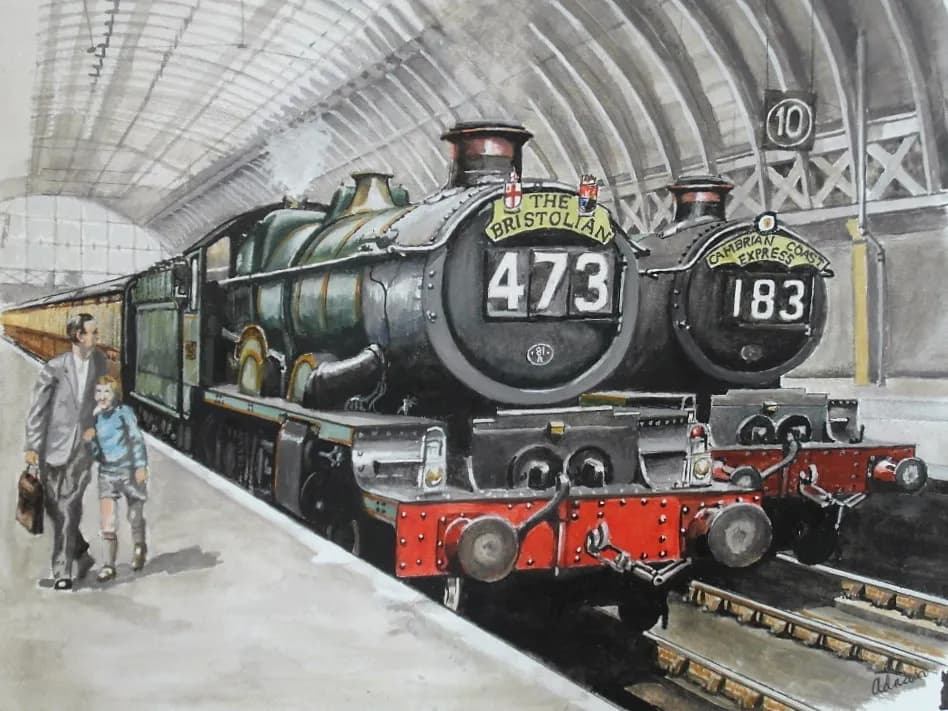 Nostalgic Journeys: The Vintage Train Station Experience