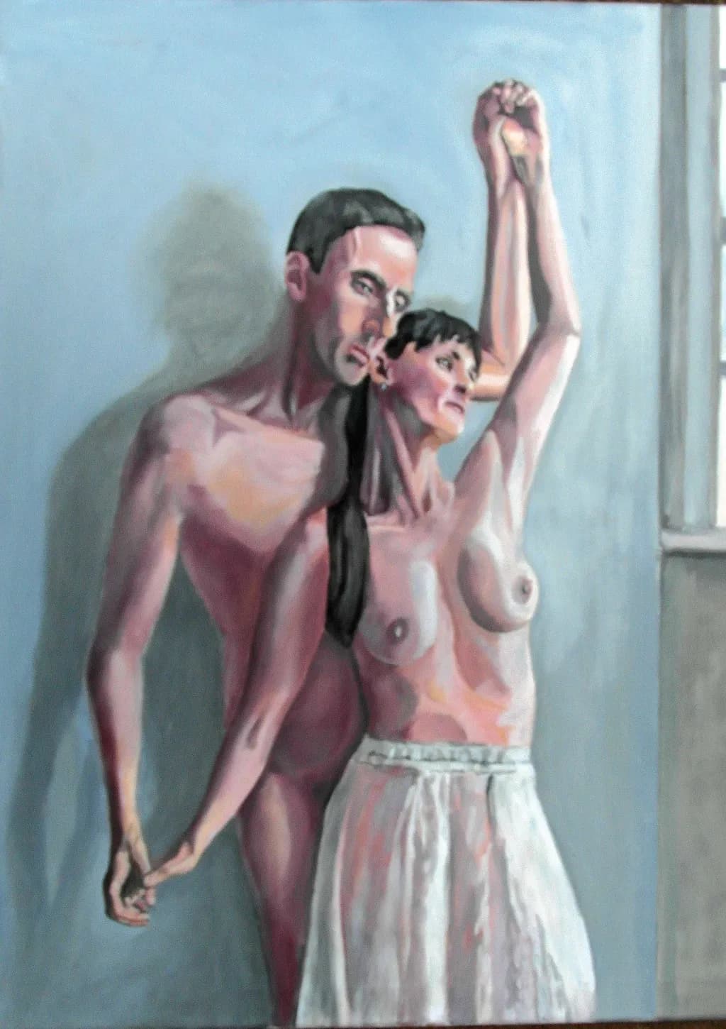 Embrace of Shadows: A Study in Intimacy and Vulnerability