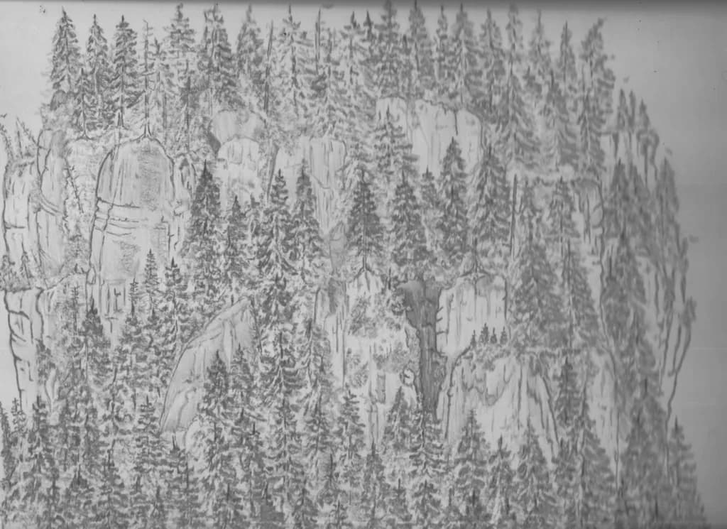 Mountainous Pines