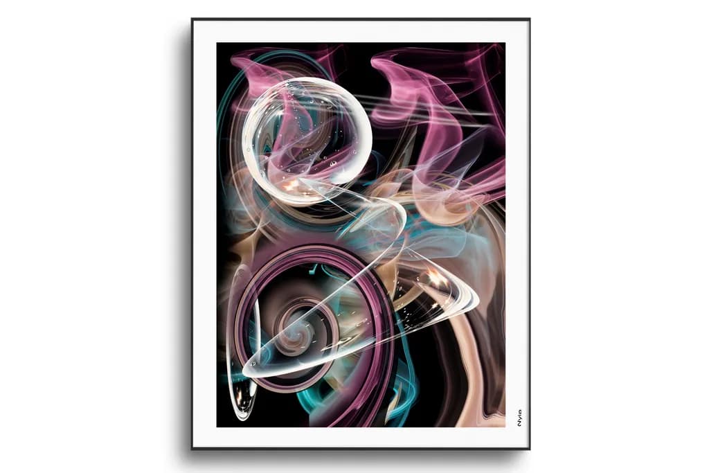 Whispers of Light: A Dance of Color and Motion in Abstract Harmony