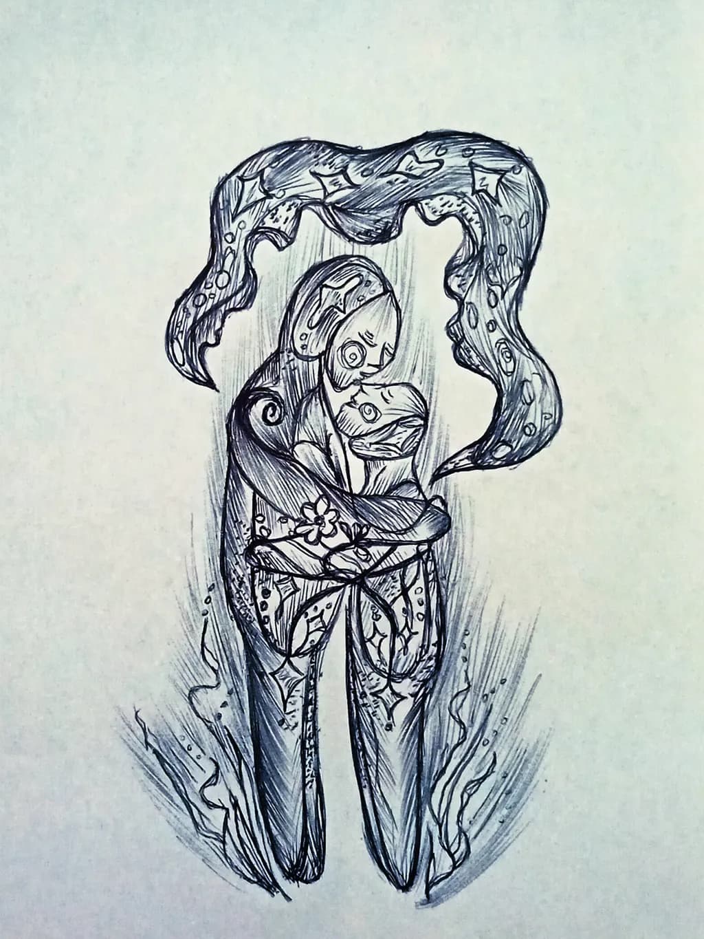 Embrace of the Ocean: A Dance of Love and Nature