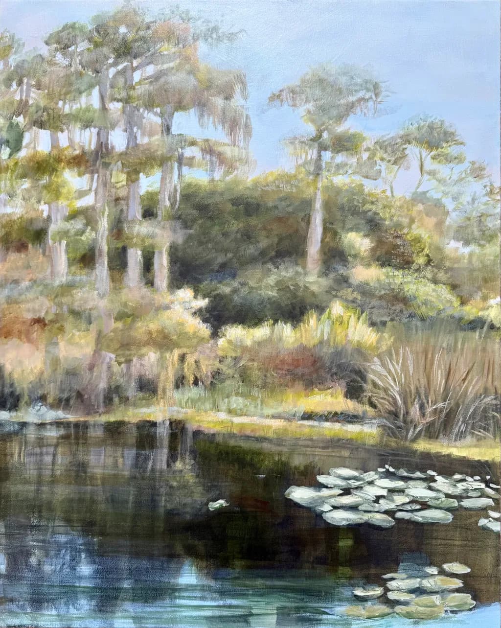 Whispers of Serenity: A Tranquil Reflection on Nature's Canvas