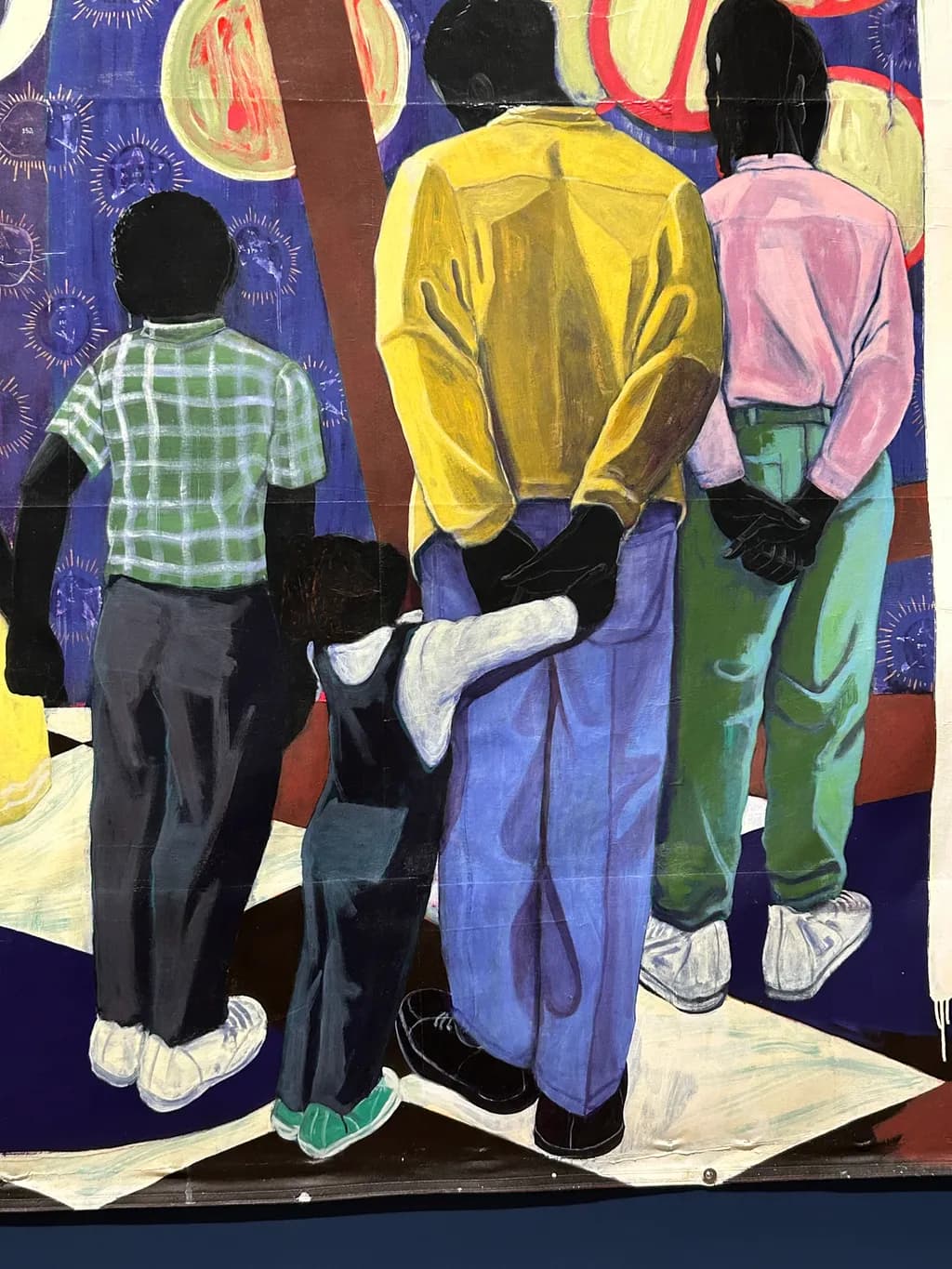Vibrant Connections: A Celebration of Community and Expression in Colorful Figures