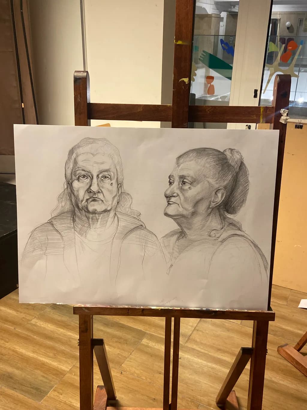 Elder Wisdom: A Dual Portrait of Resilience and Grace