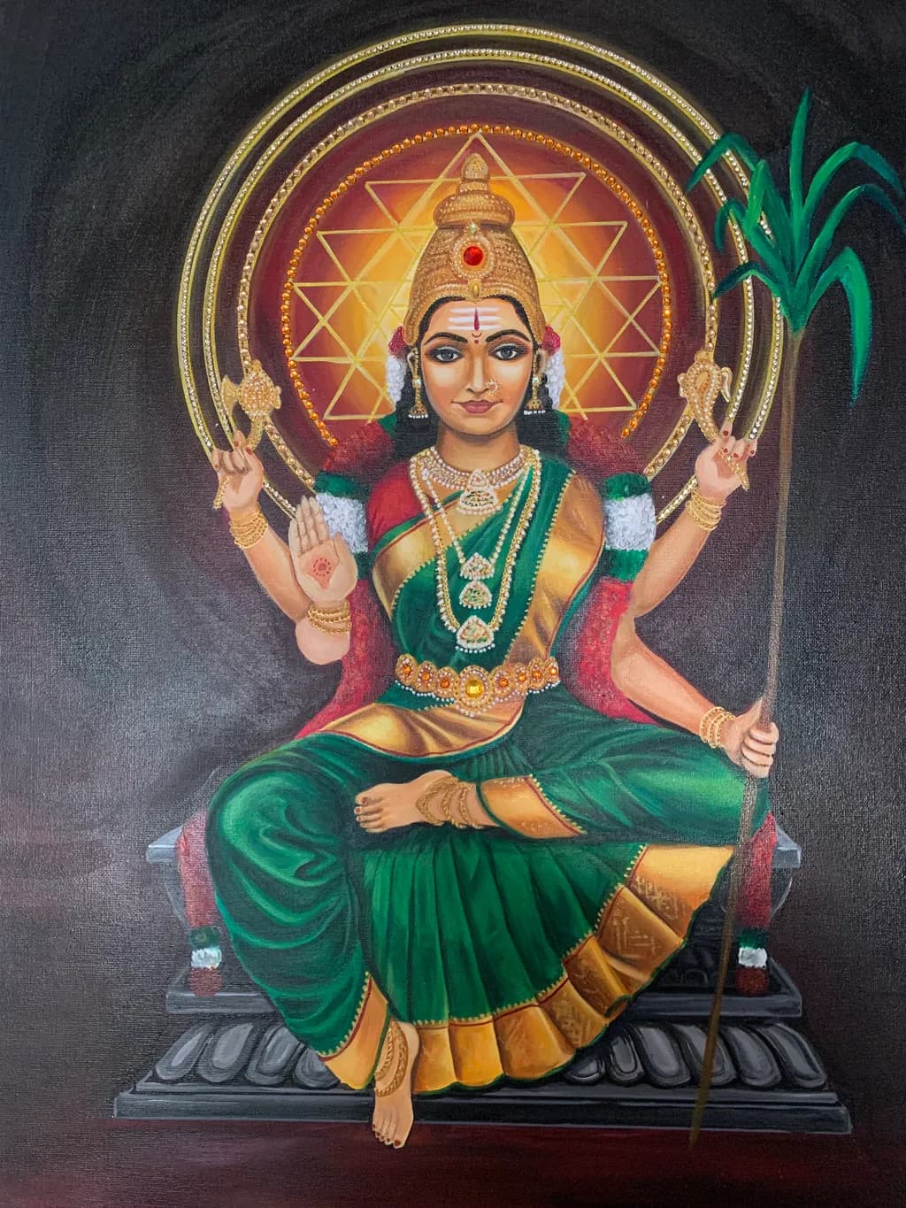 Divine Grace: The Radiant Goddess of Abundance and Prosperity