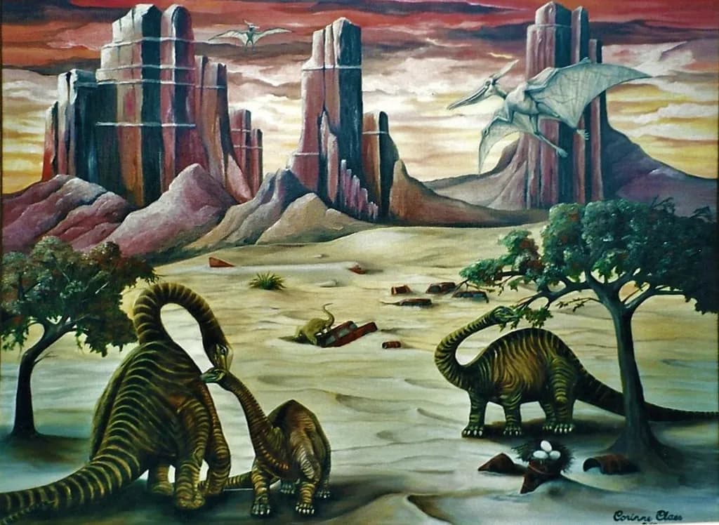 Dinosaur Dreams: A Journey Through Prehistoric Landscapes