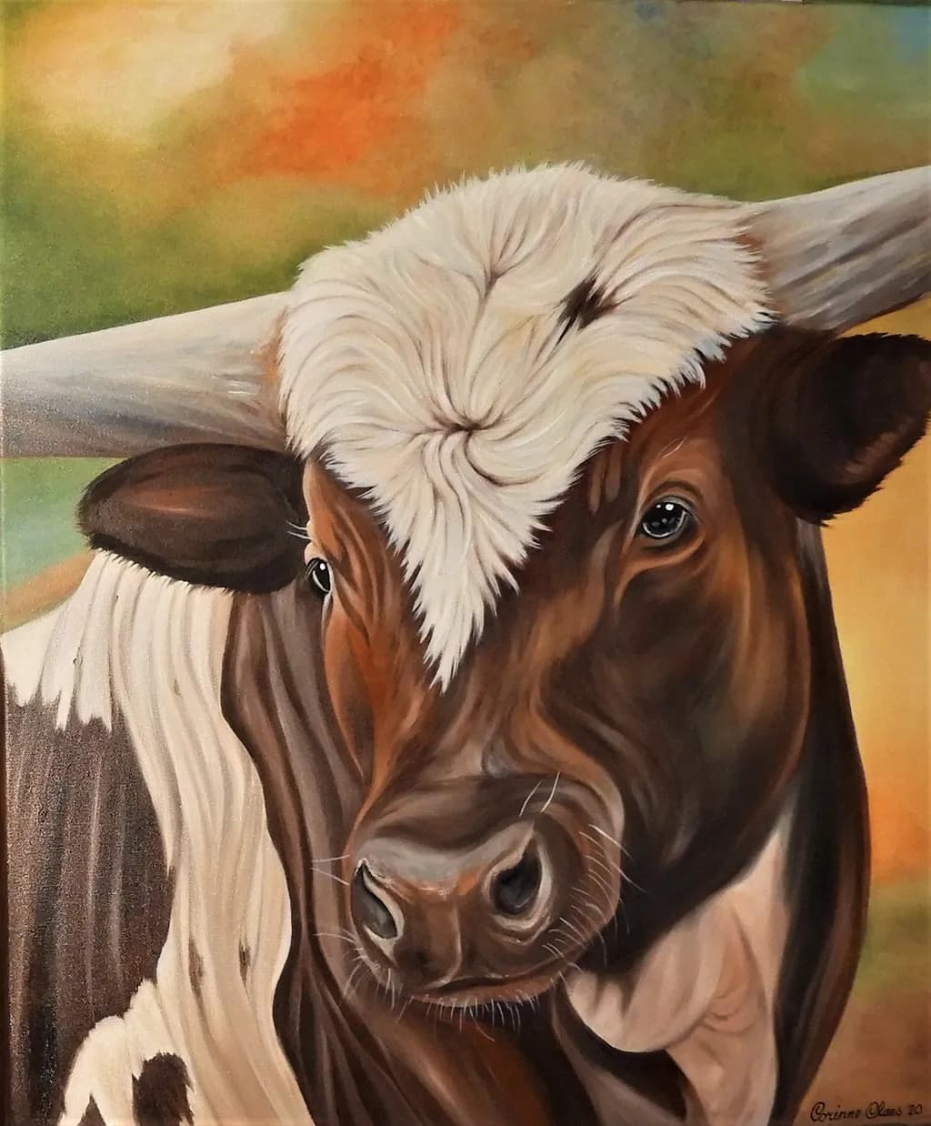 Majestic Highlander: A Portrait of Grace and Strength