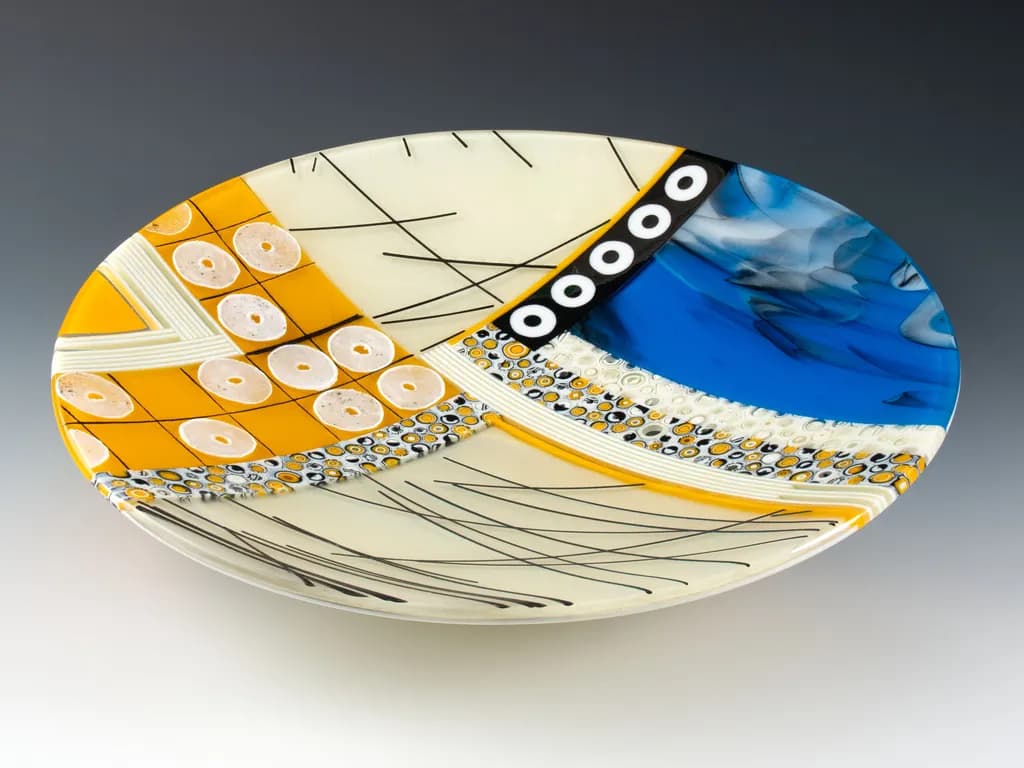 Sunshine on the Ocean Glass Bowl