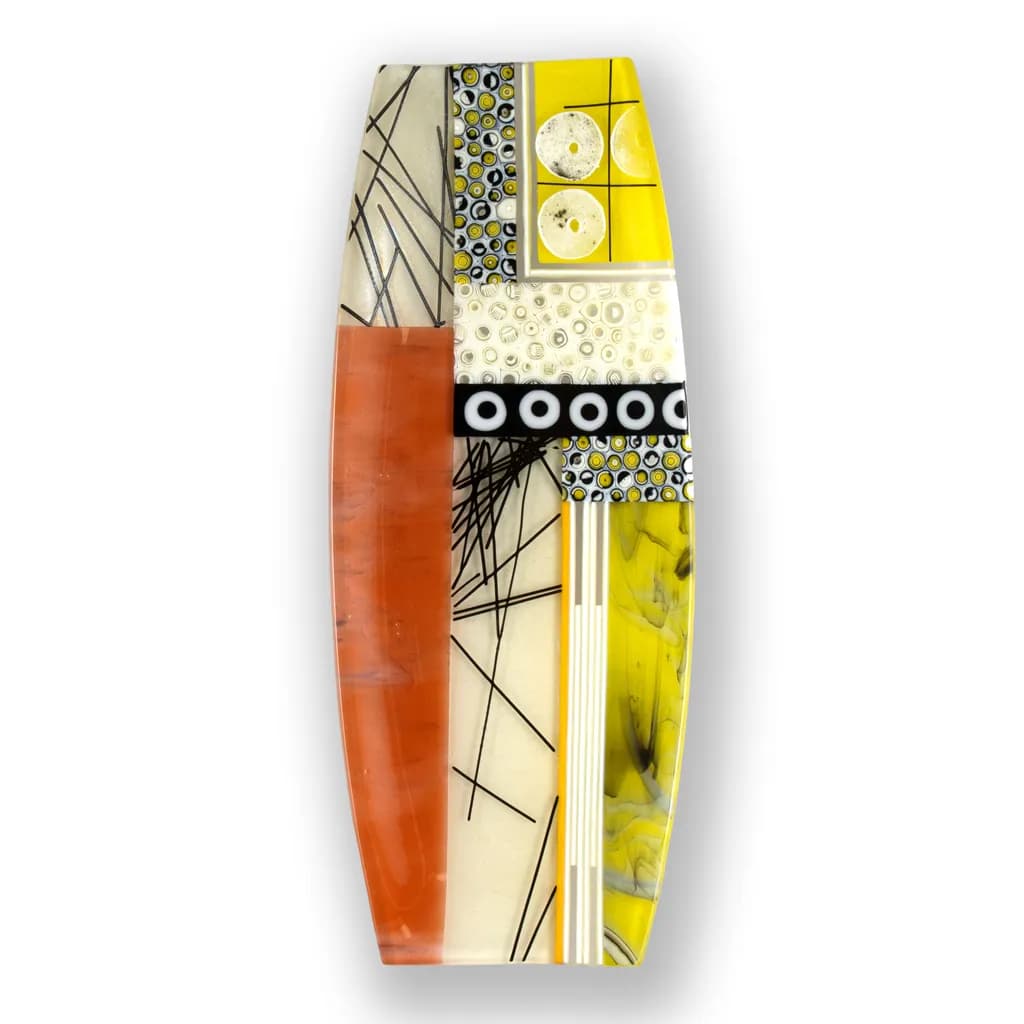 Tahitian Sunset Surfboard Wall Hanging