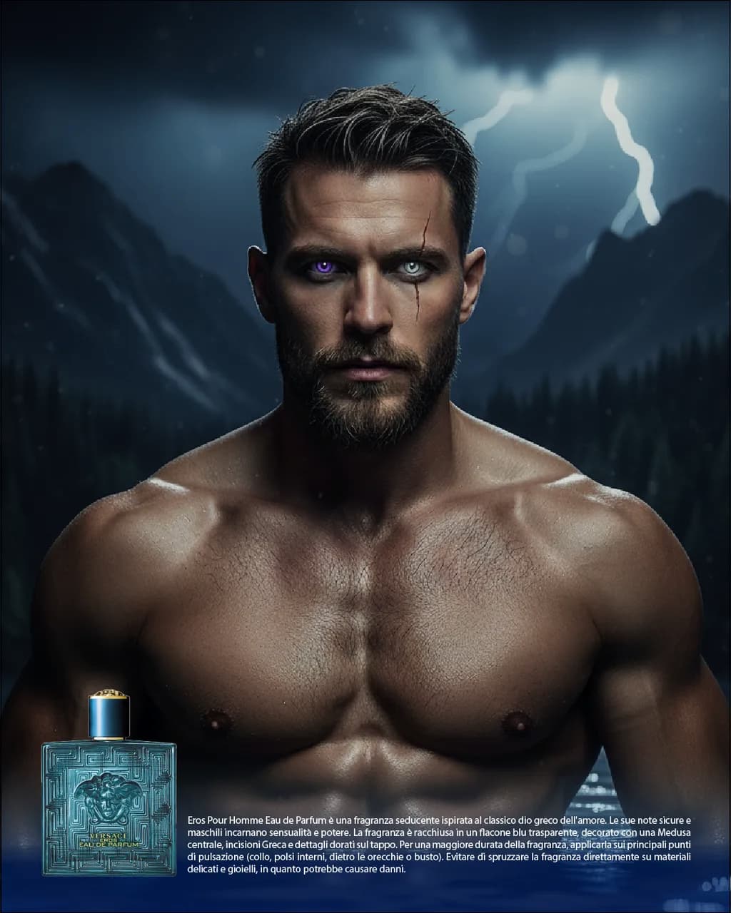 Eros Unleashed: The Allure of Masculinity in a Stormy Landscape