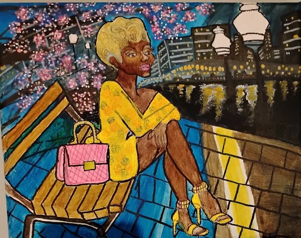 Urban Elegance: A Chic Evening in the Cityscape