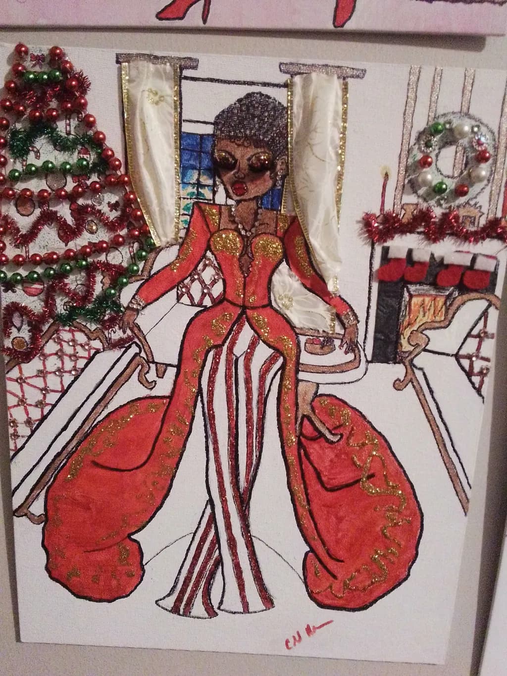 Glamorous Holiday Elegance: A Festive Celebration of Style and Spirit