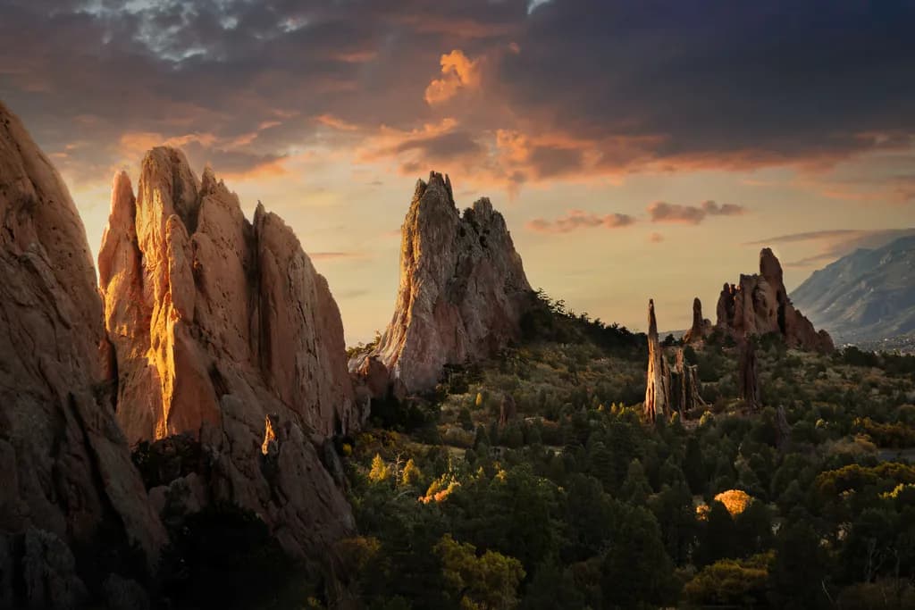 Golden Rockscape