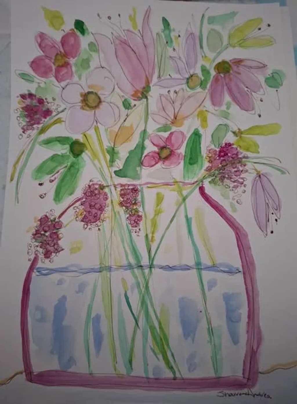 Wildflowers in Vase
