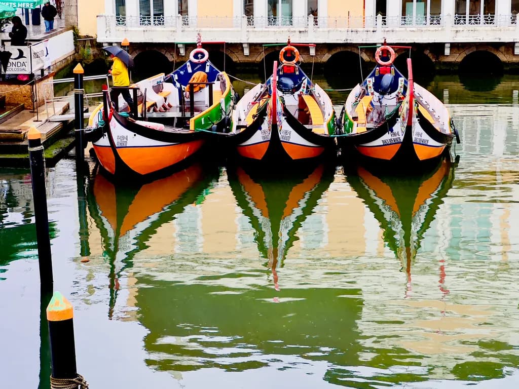 Reflections of Gondolas