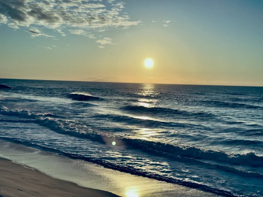 Sunset Waves