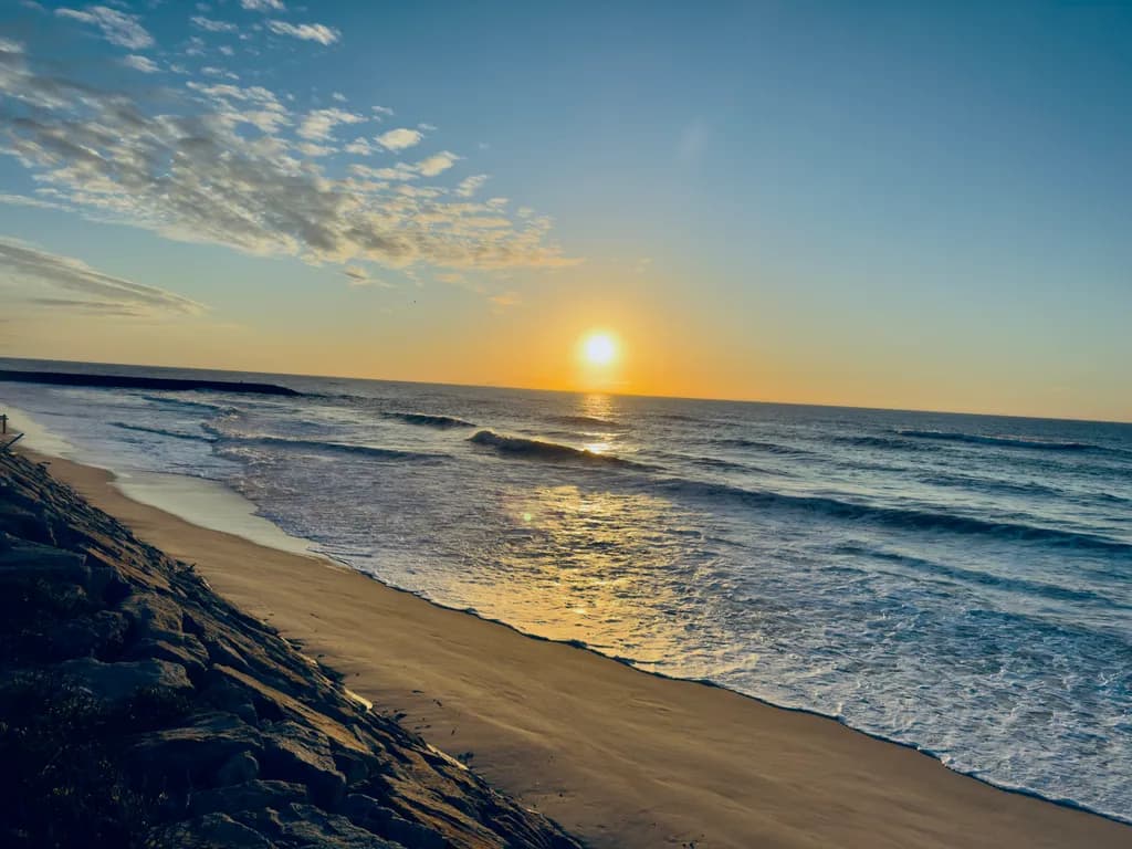 Coastal Sunset Serenity