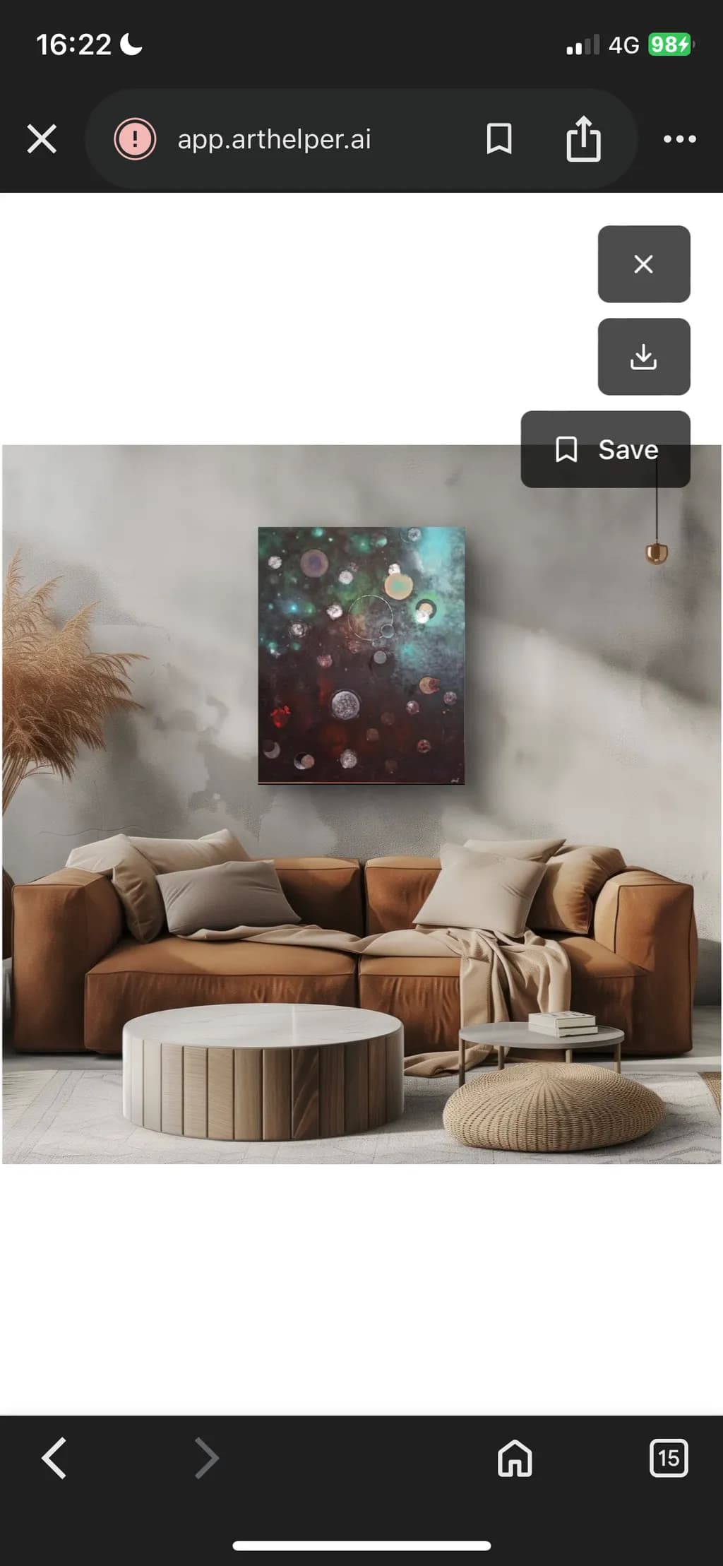 Cosmic Whispers: An Abstract Journey Through Color and Light