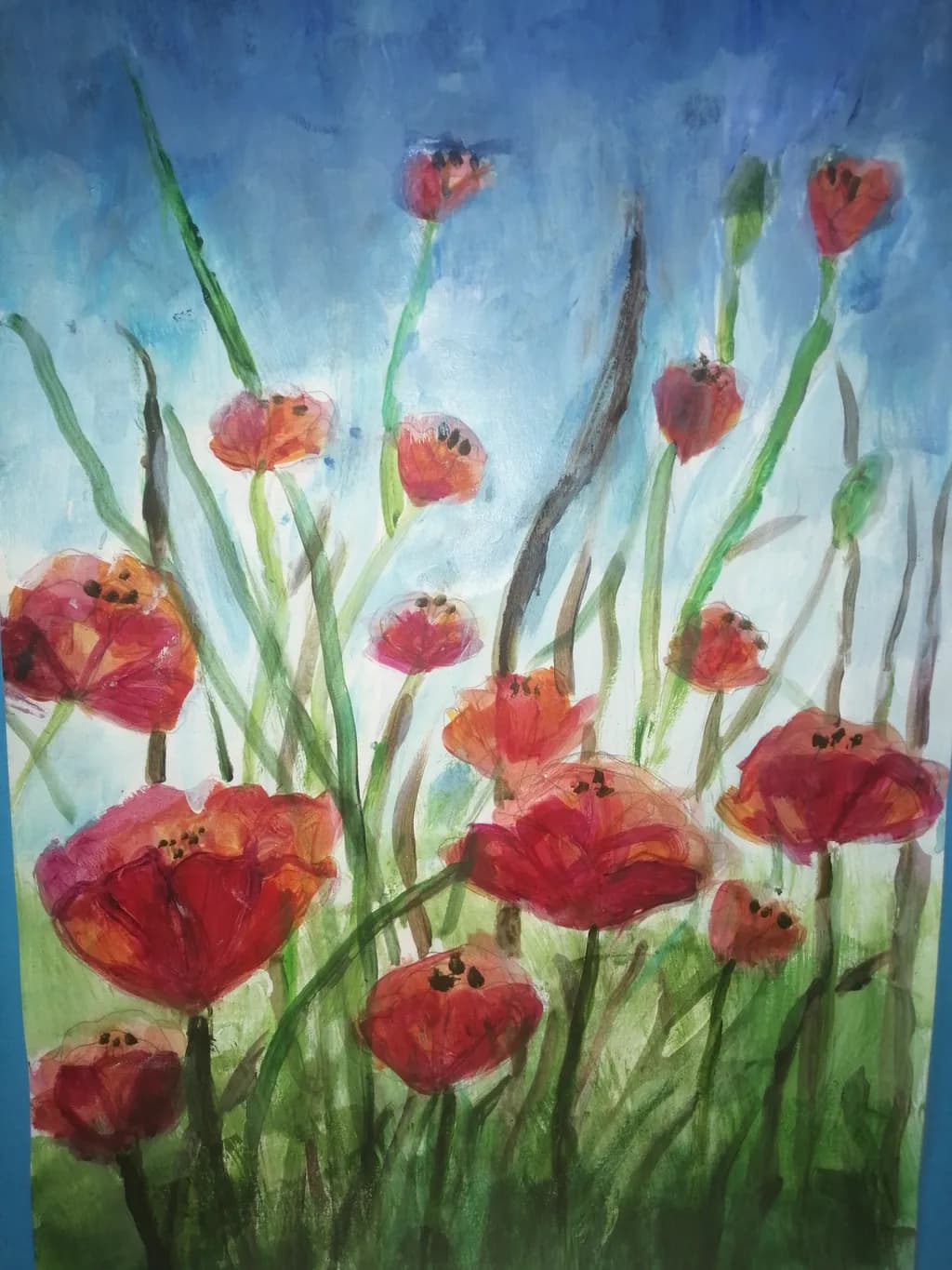 Vibrant Blossoms: A Colorful Dance of Nature's Beauty in Bloom
