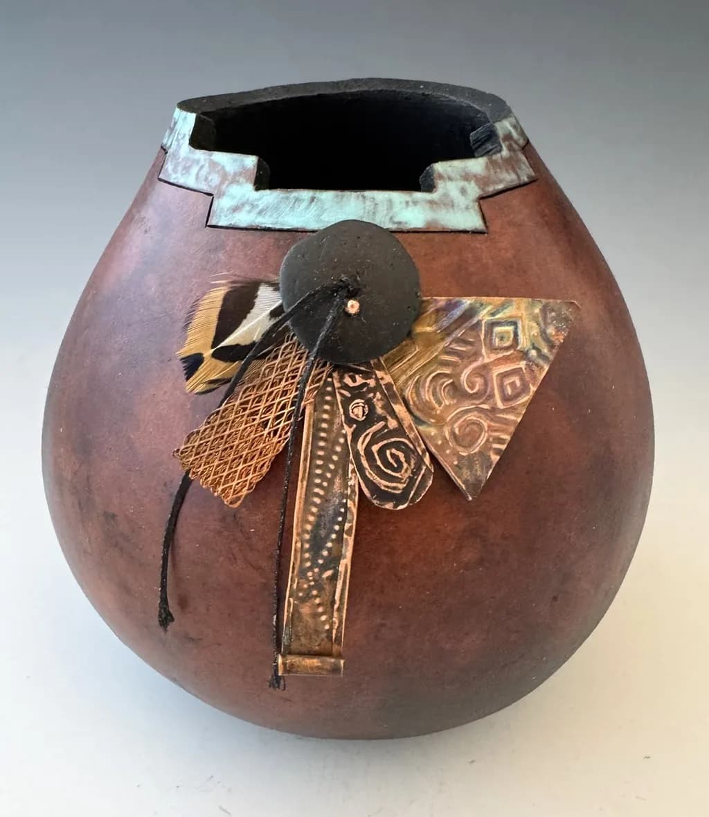 Patina Echoes Vessel