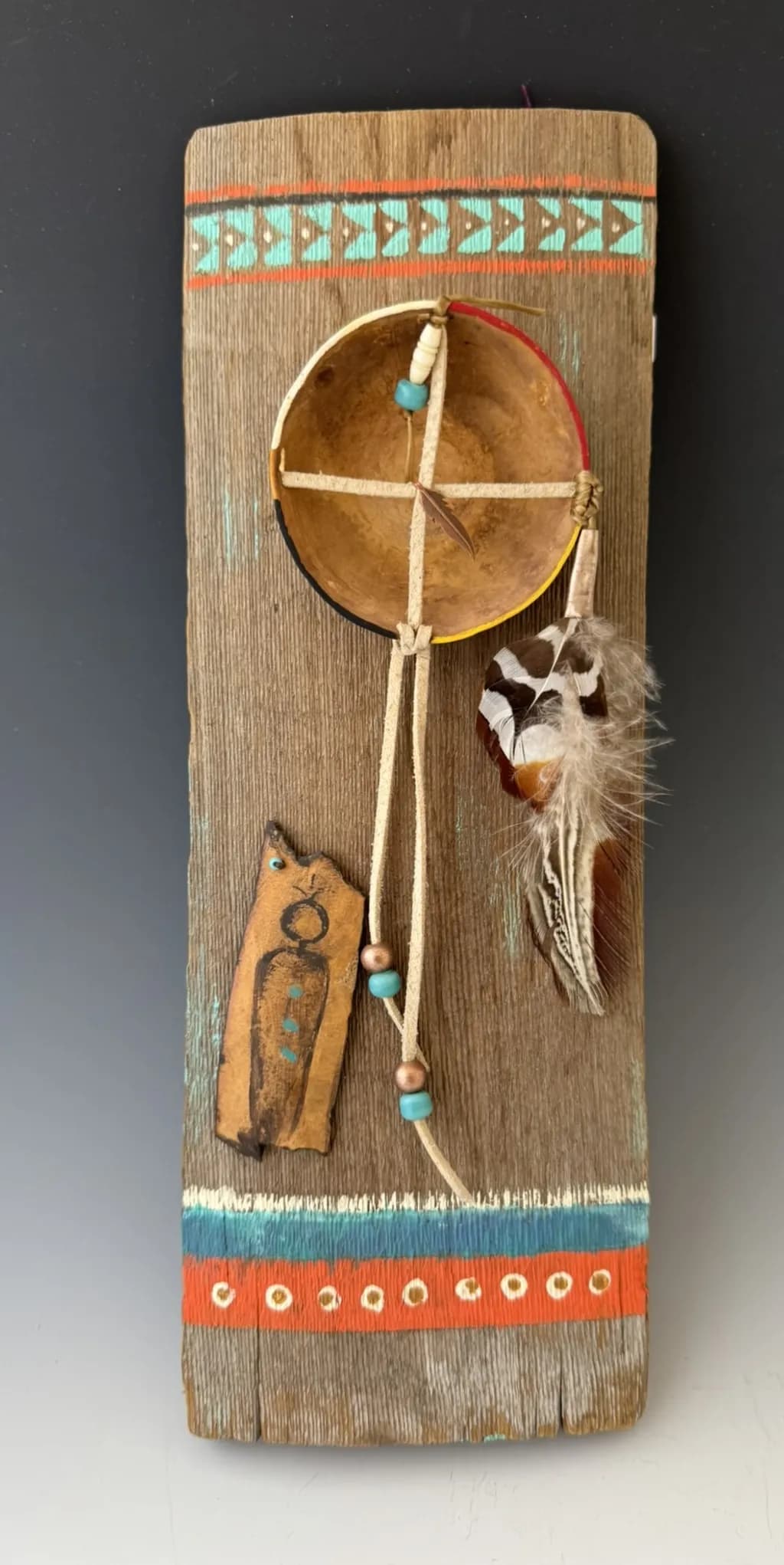 Turquoise Talisman Panel