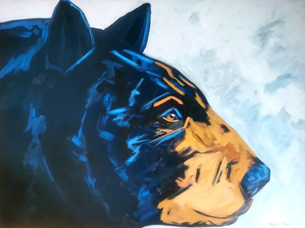 Blue Shadow Bear