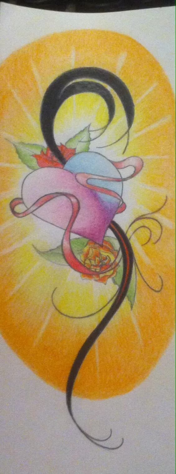 Heartfelt Whispers: A Colorful Journey Through Love and Nature