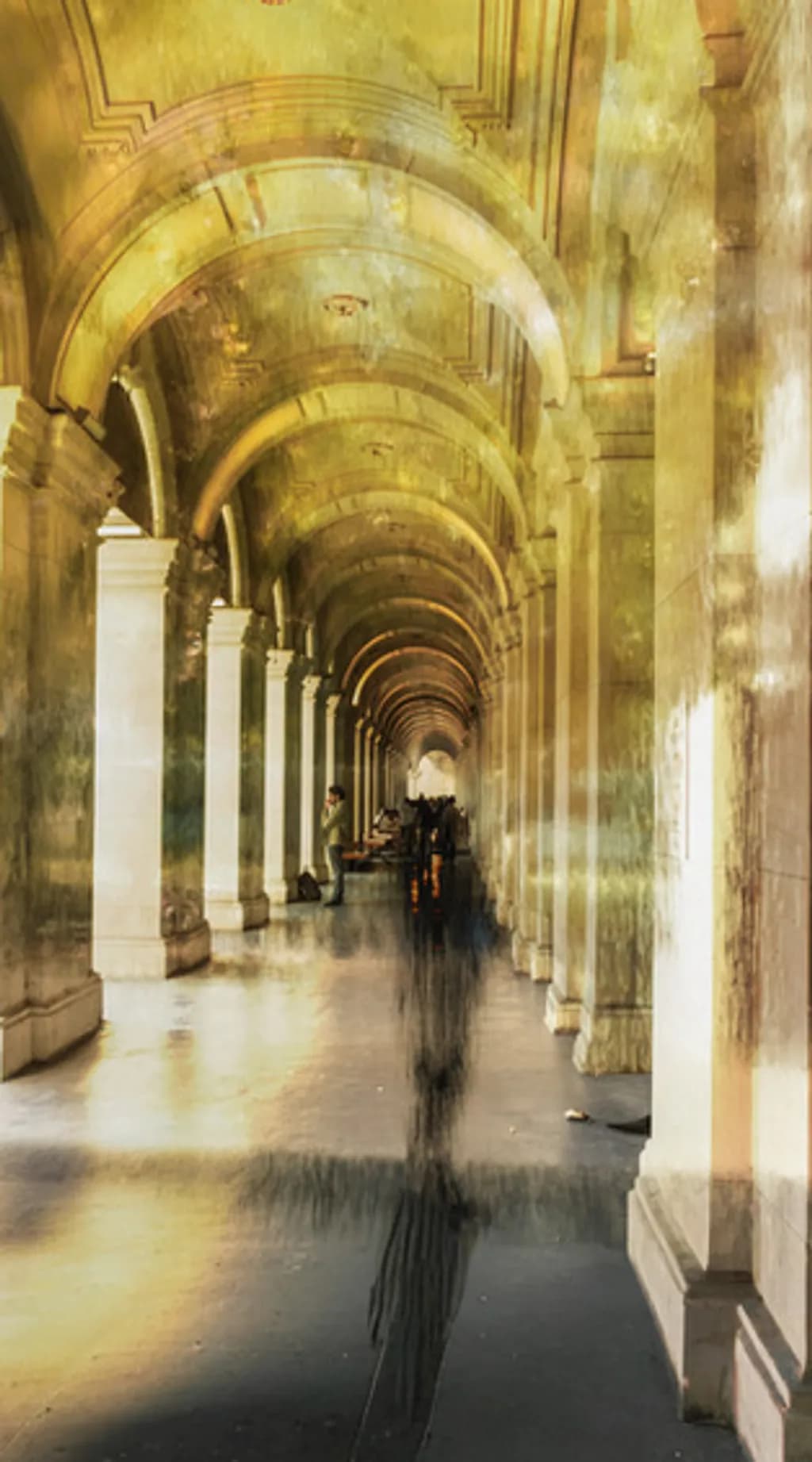 Golden Arcade Shadows