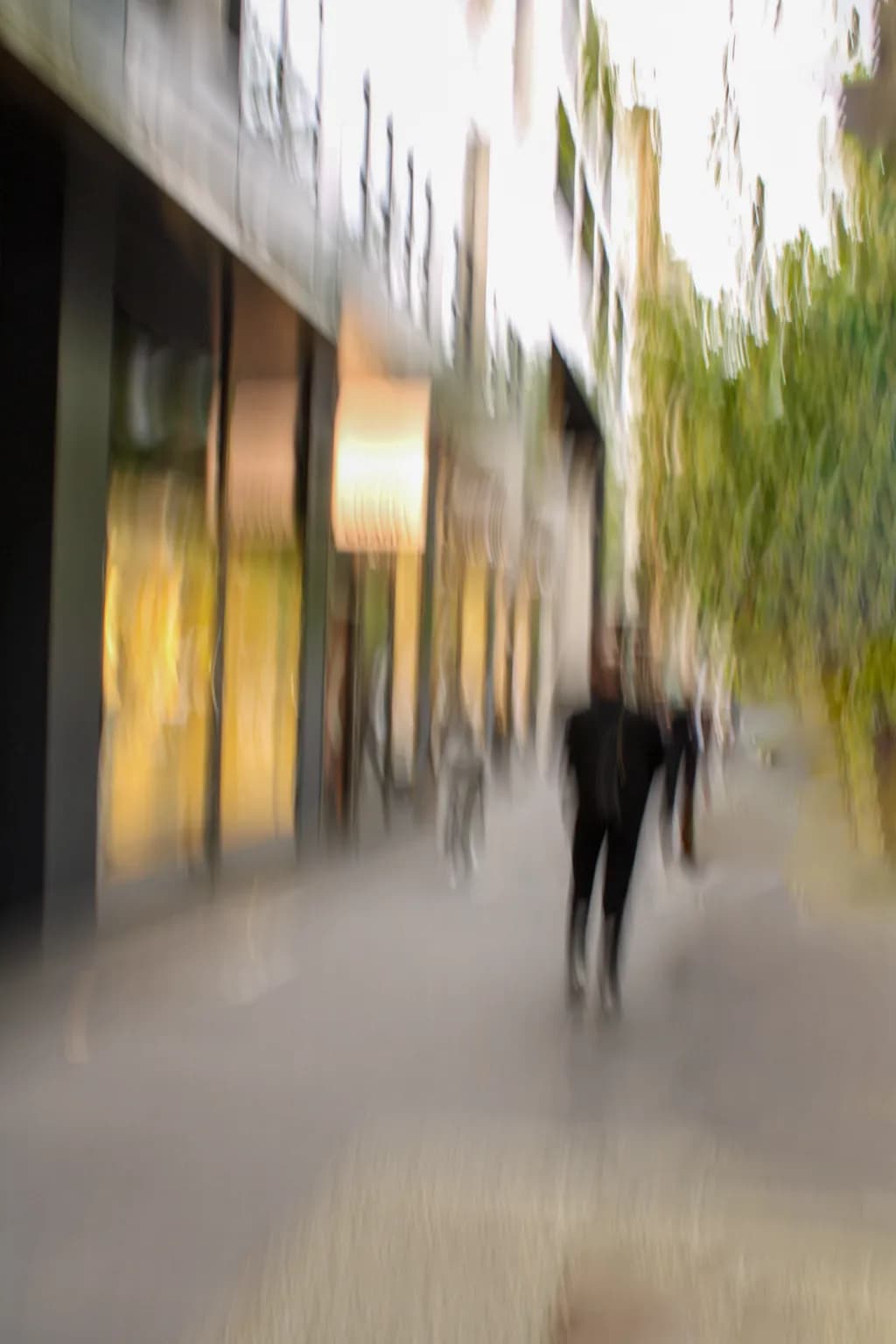 Blurred City Stroll