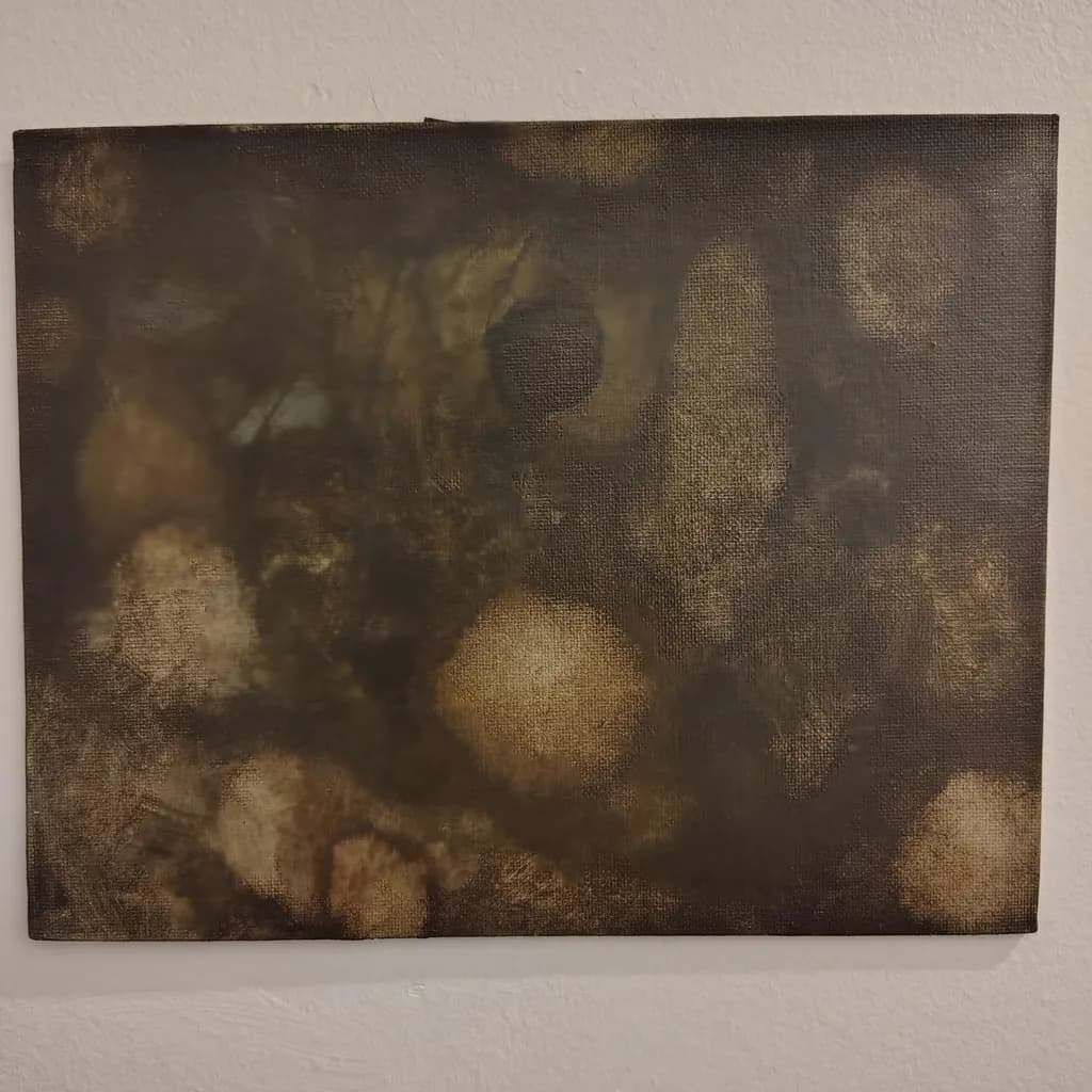 Whispers of Earth: An Abstract Exploration of Texture and Pattern in Dim Tones