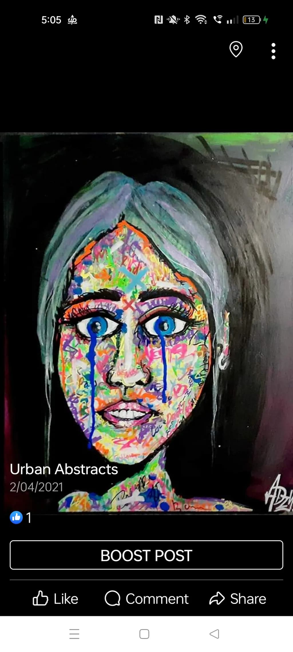 Vibrant Urban Emotions: A Colorful Journey Through Abstract Expressionism