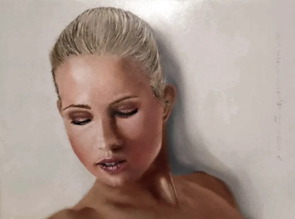 Whispers of Serenity: A Captivating Portrait of Grace and Beauty