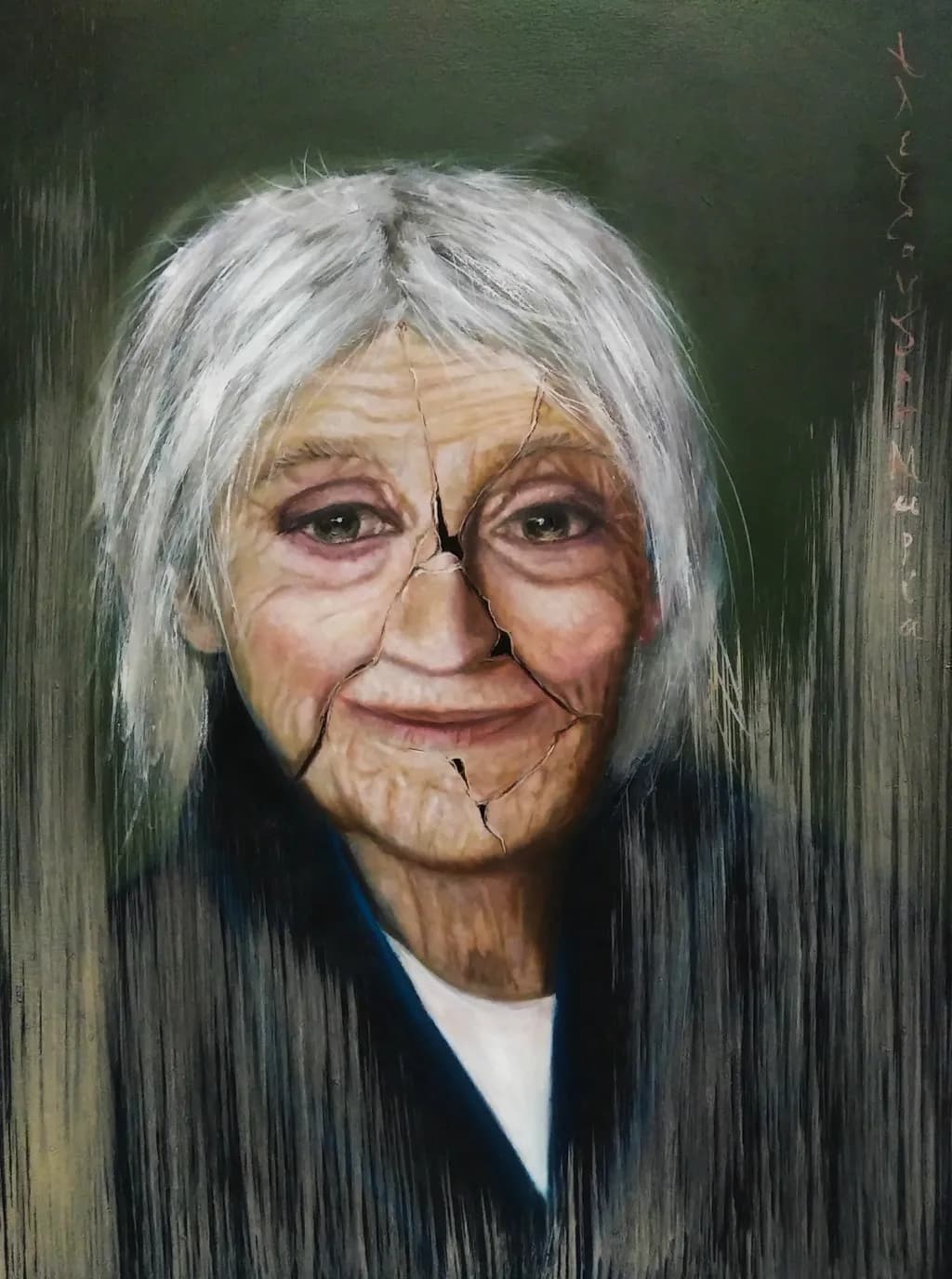 Whispers of Time: A Portrait of Resilience and Grace