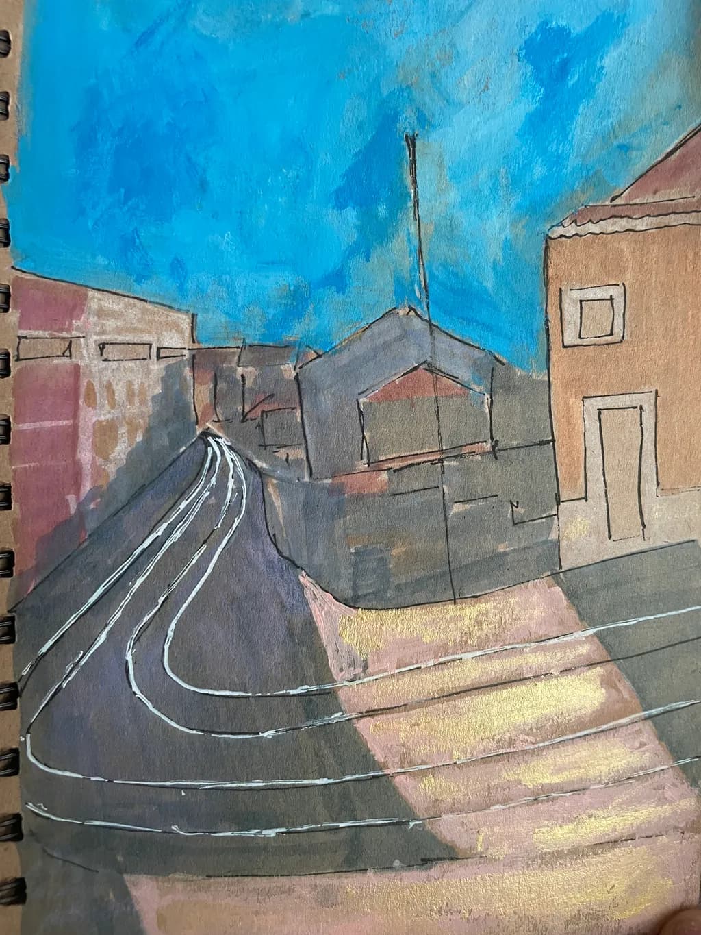 Curved Pathway