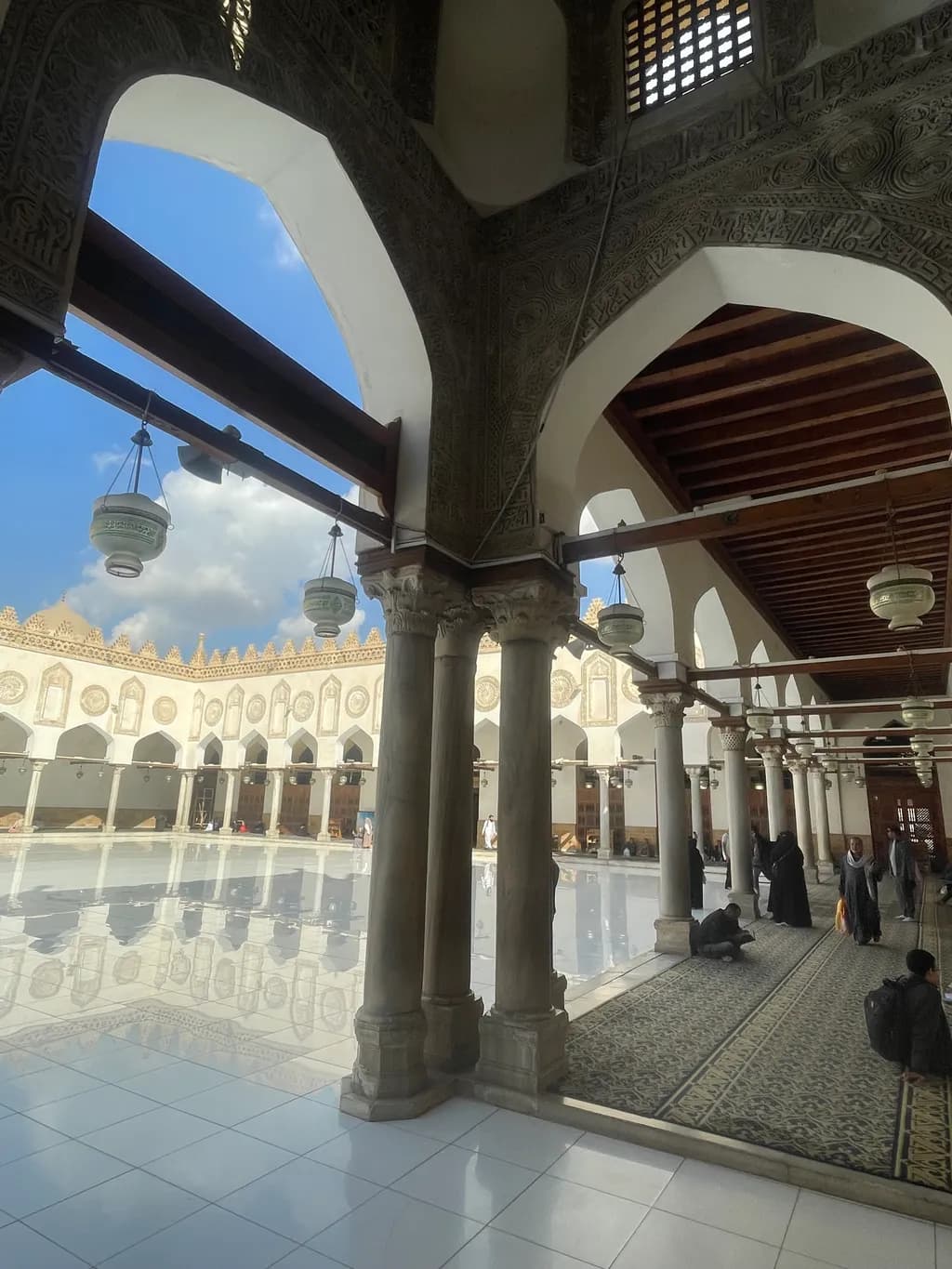 Courtyard Reflections