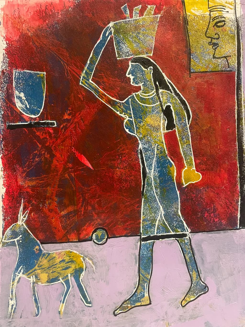 Basket Bearer and Companion