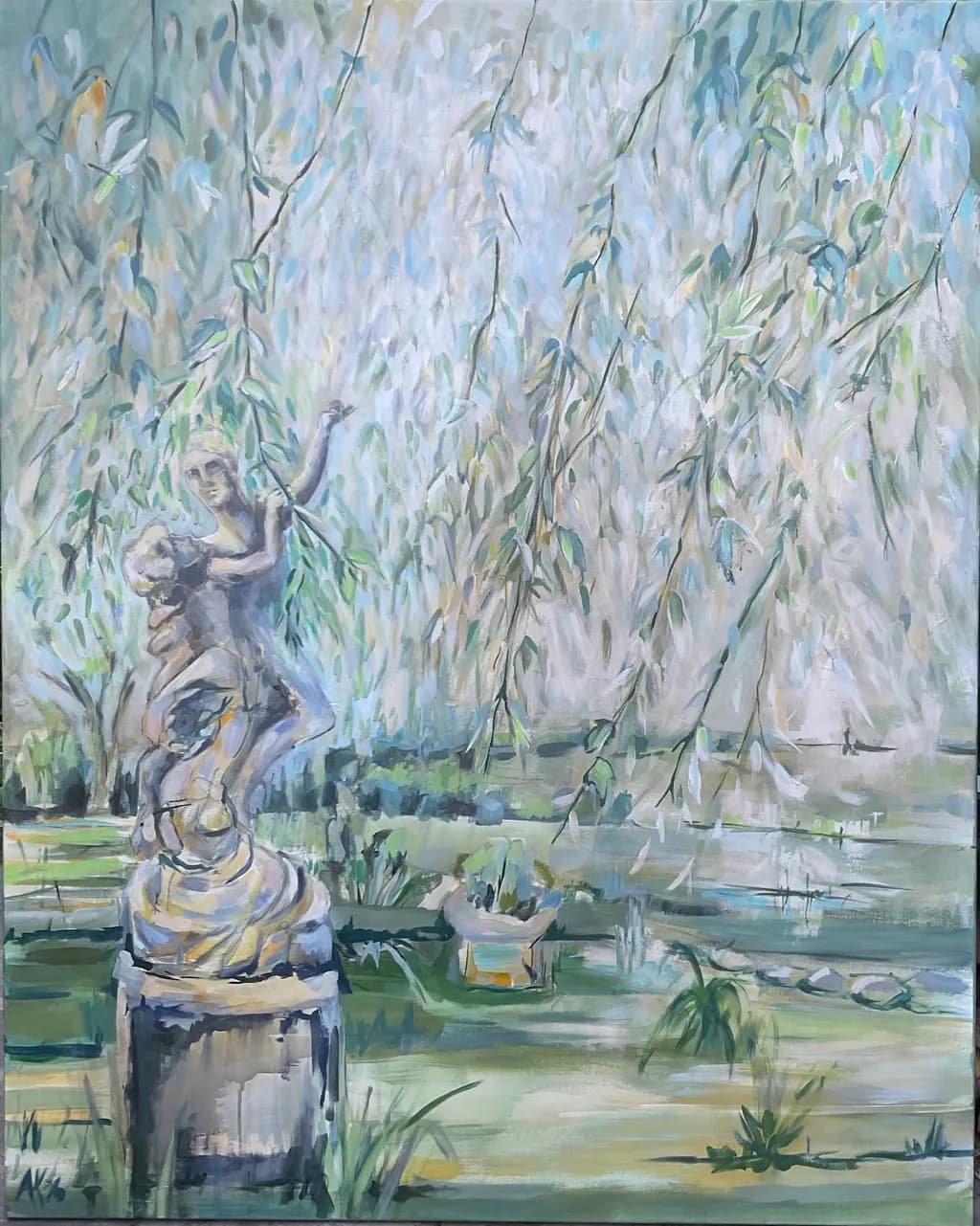 Willow Pond Statue