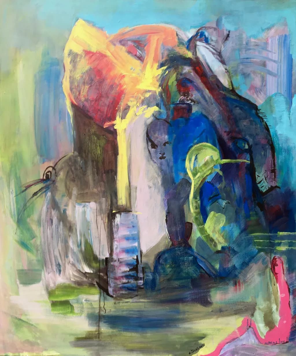 Vibrant Echoes: A Journey Through Color and Emotion in Abstract Expressionism
