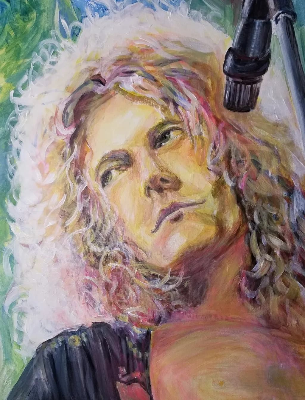Vibrant Echoes: A Portrait of Rock Performance and Expression