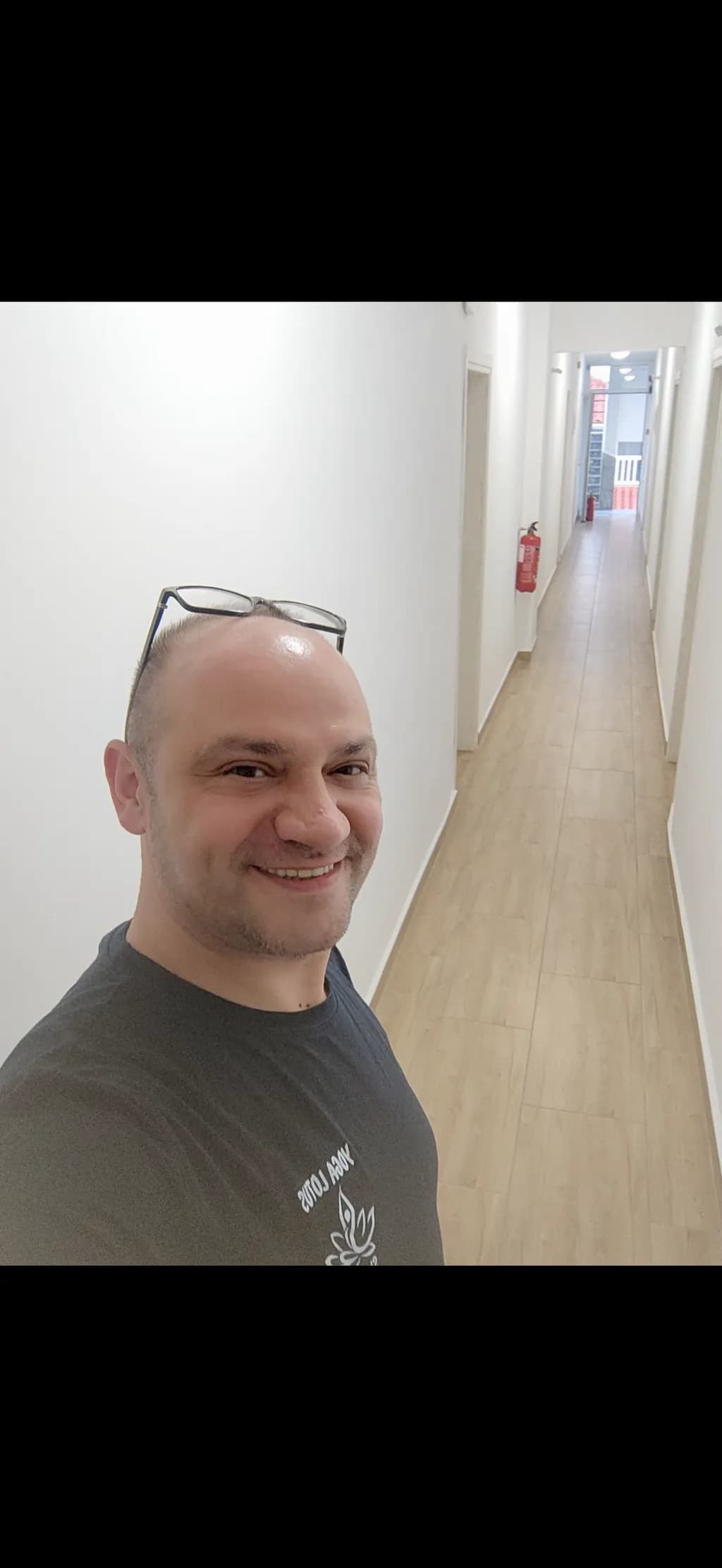 Bright Hallway Smile