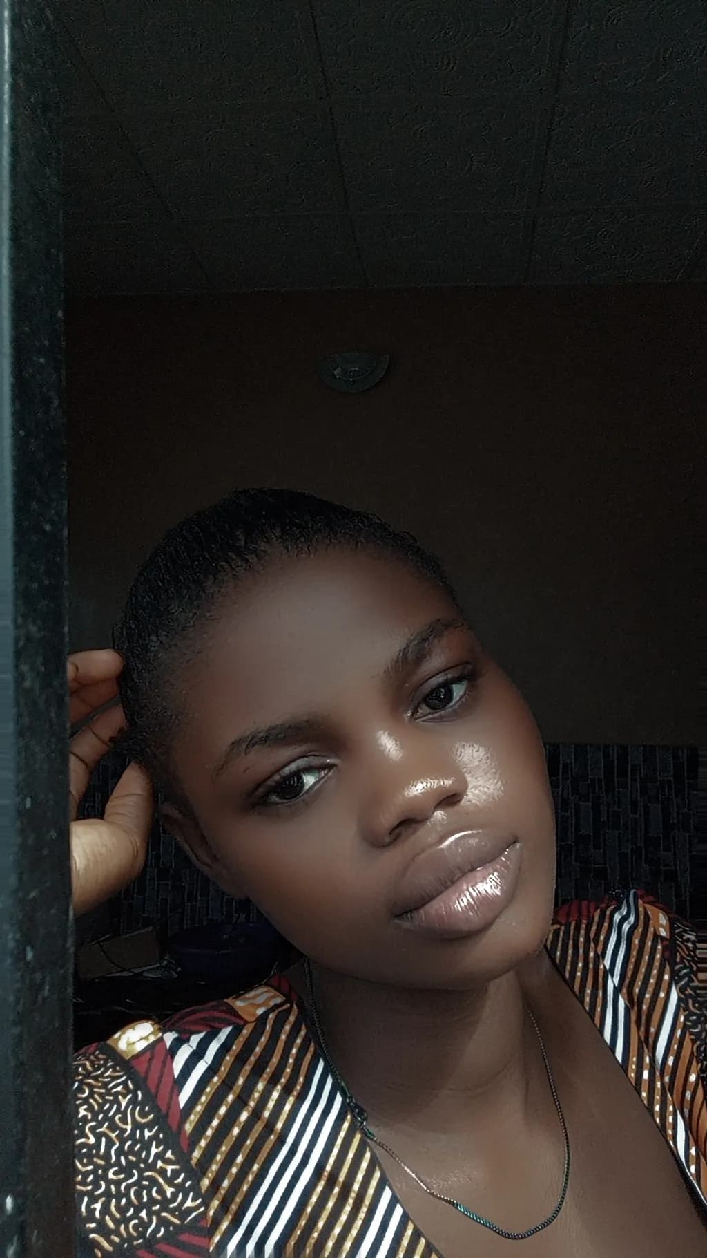 Whispers of Light: A Portrait of Serenity and Reflection