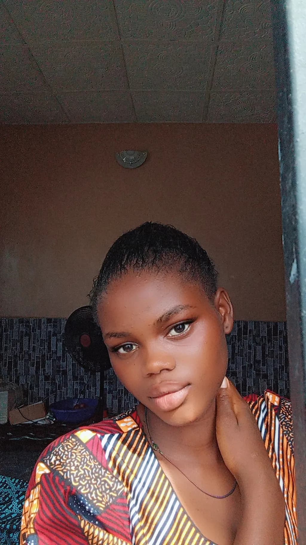 Radiant Reflections: A Portrait of Grace and Strength