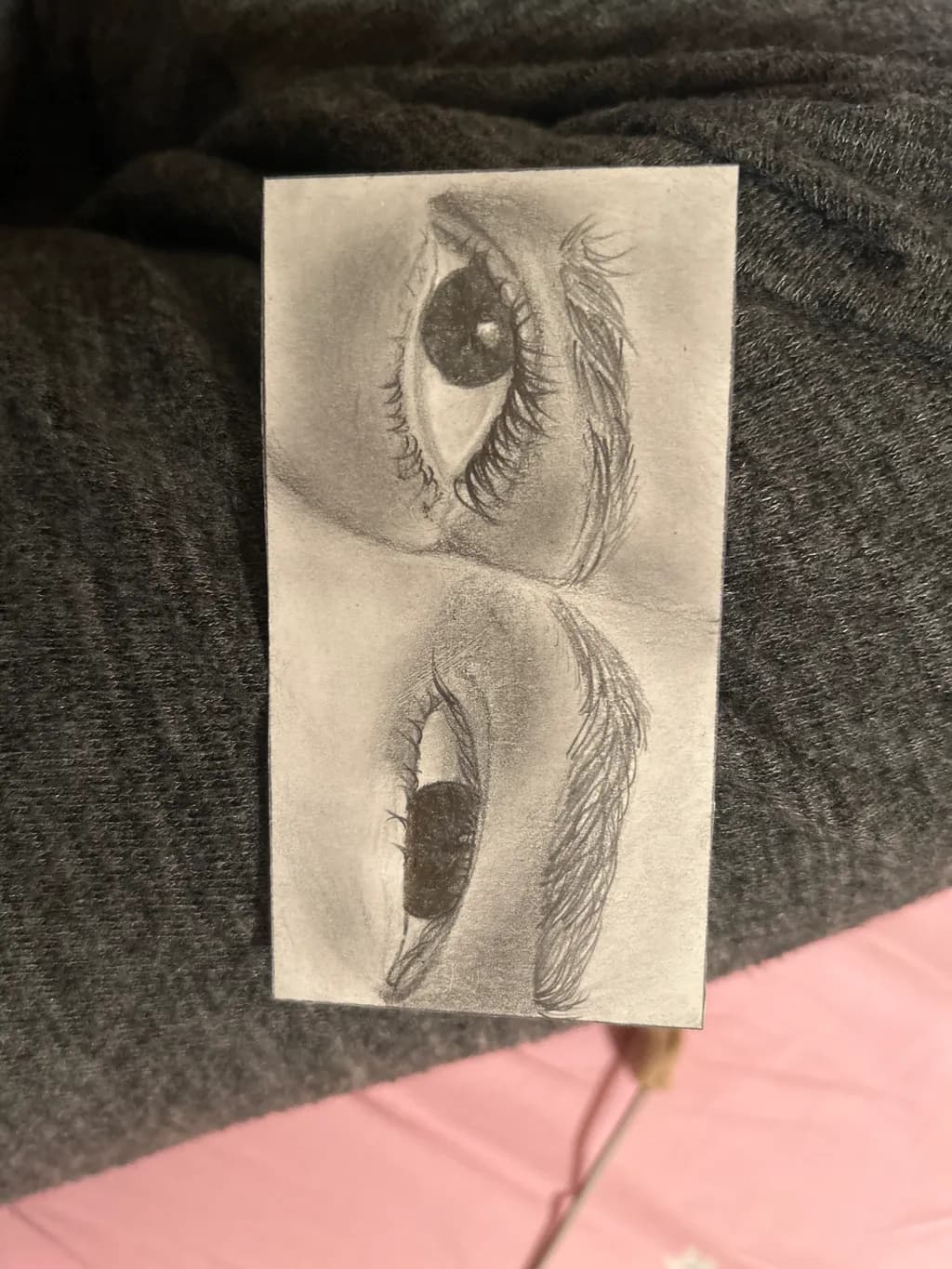 Whispers of the Soul: A Monochrome Eye Study in Realism