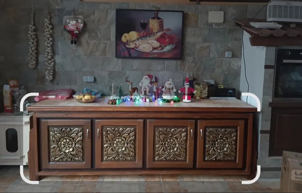 Carved Elegance Sideboard