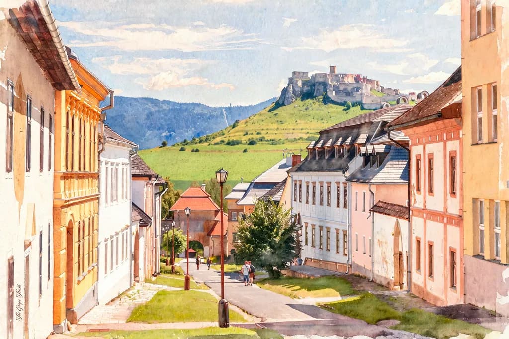 Spišská Kapitula View