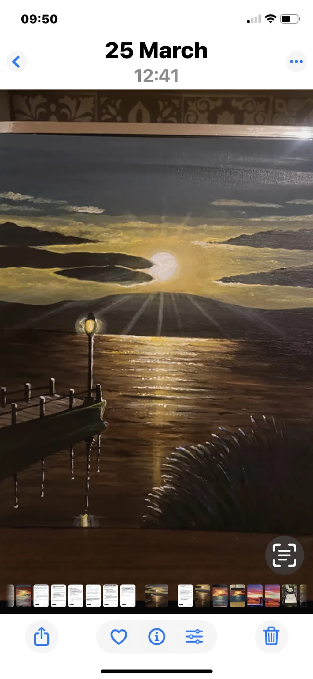 Golden Harbor Twilight