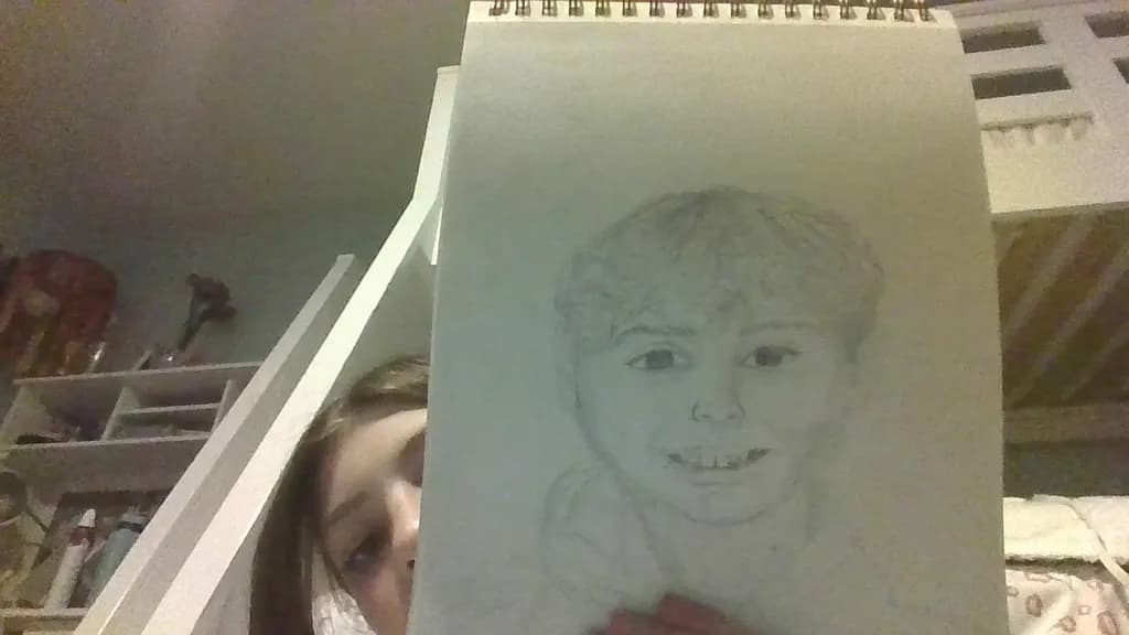 Child's Portrait Sketch