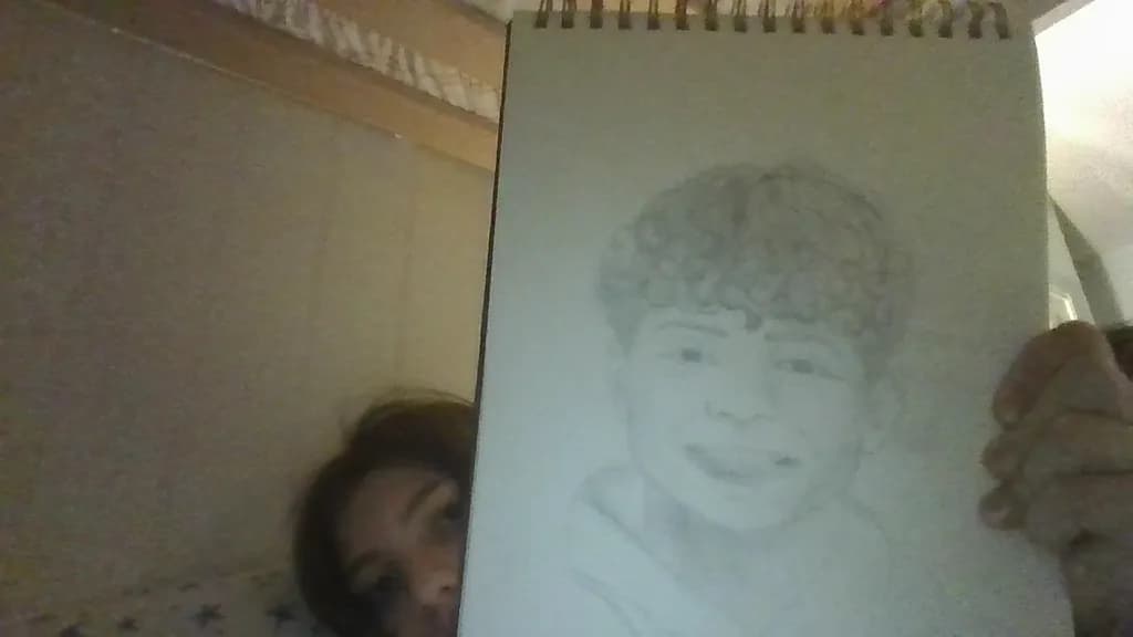 Curly Portrait