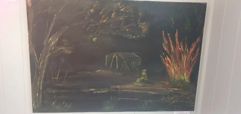 Whispers of the Night: A Serene Encounter with Nature's Embrace