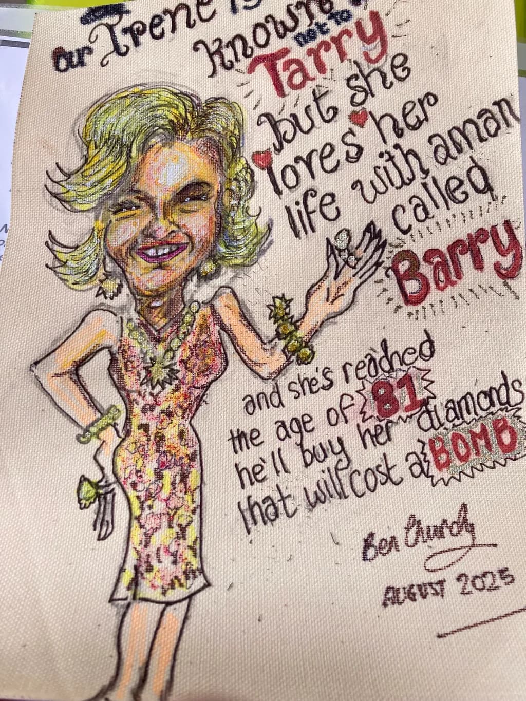 Whimsical Portrait of Irene: A Celebration of Love, Laughter, and Life at 81